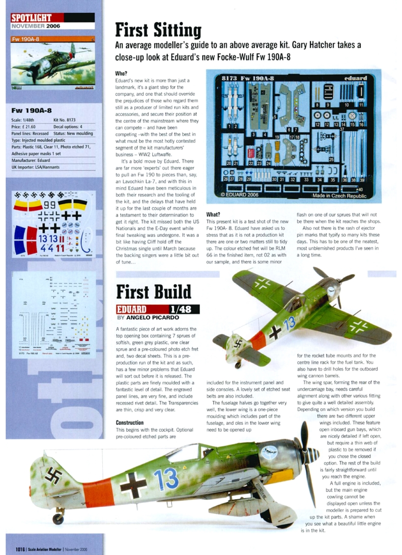 Scale Aviation Modeller International 2006-11